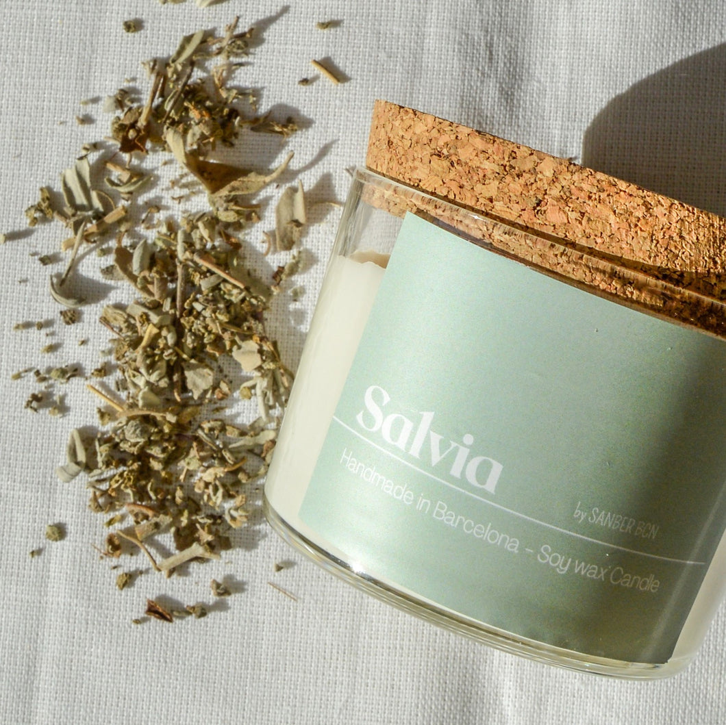 Basic Candle - SALVIA